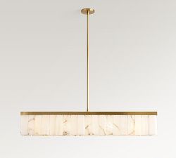 Windham Alabaster Linear Chandelier (49