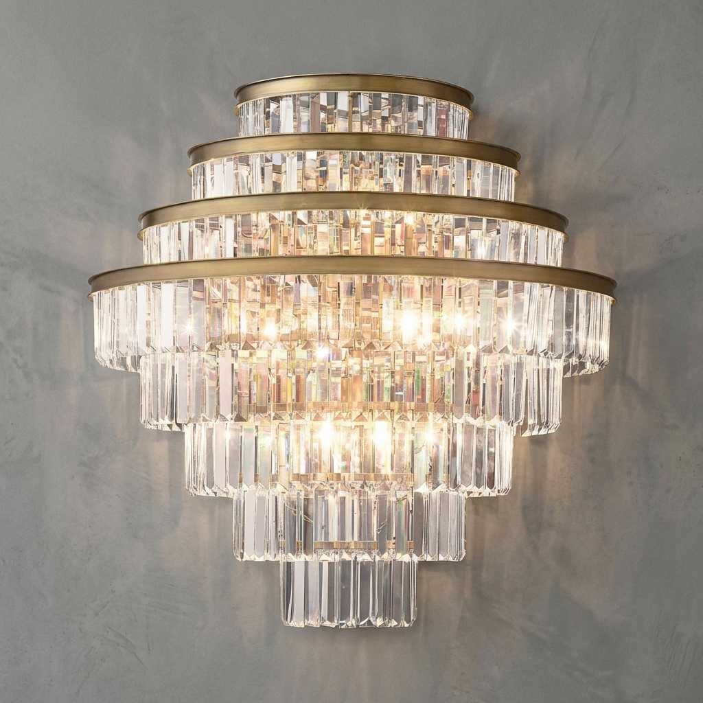 Prismaire Large Pendant 28"D