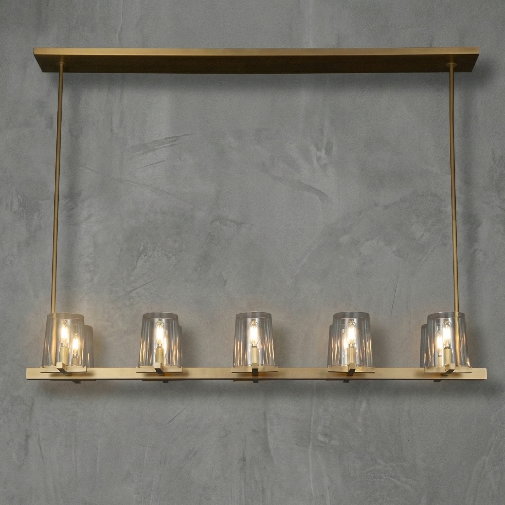 Calice Linear Chandelier 49"