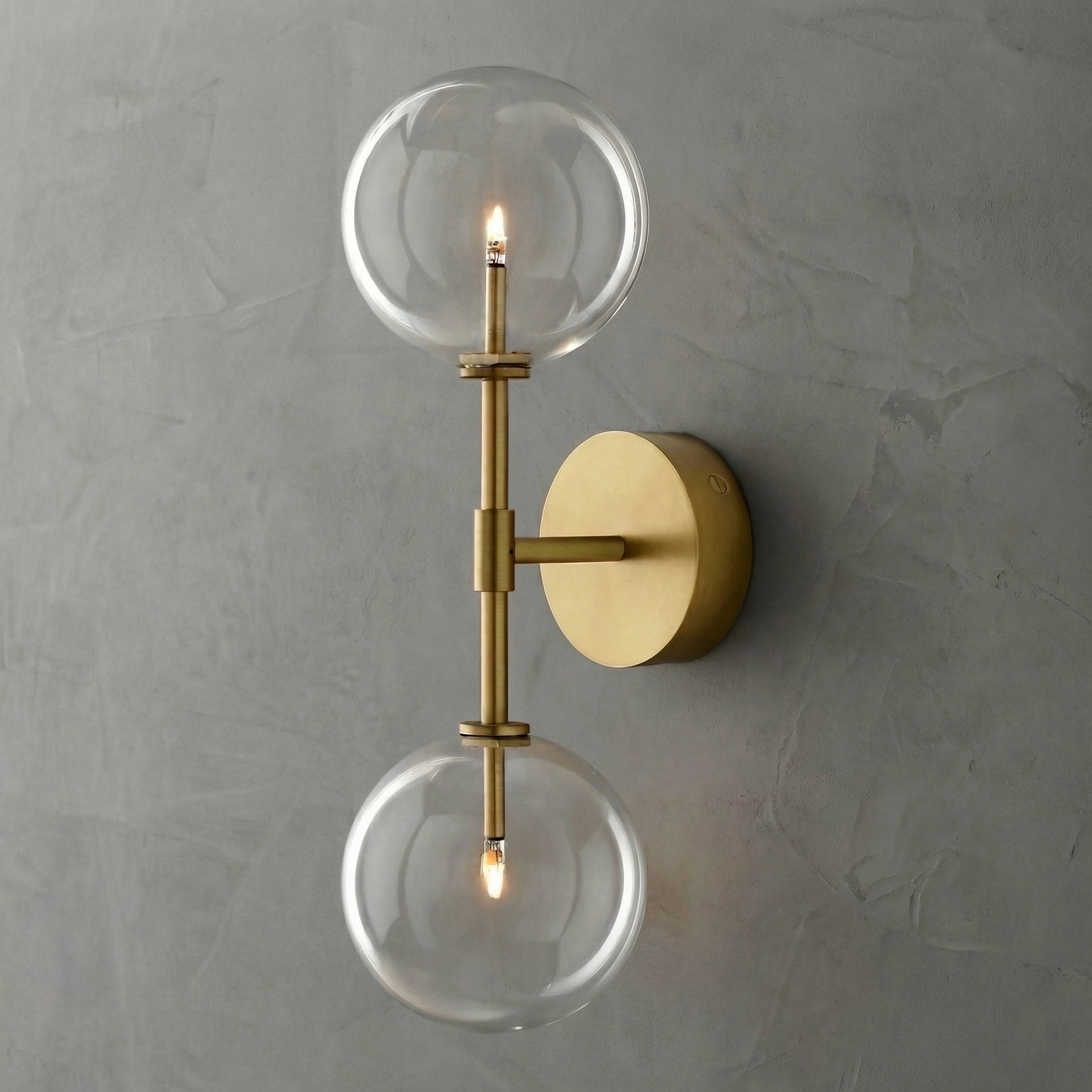 Sfera Sconce, Linear Wall Sconce For Bedroom
