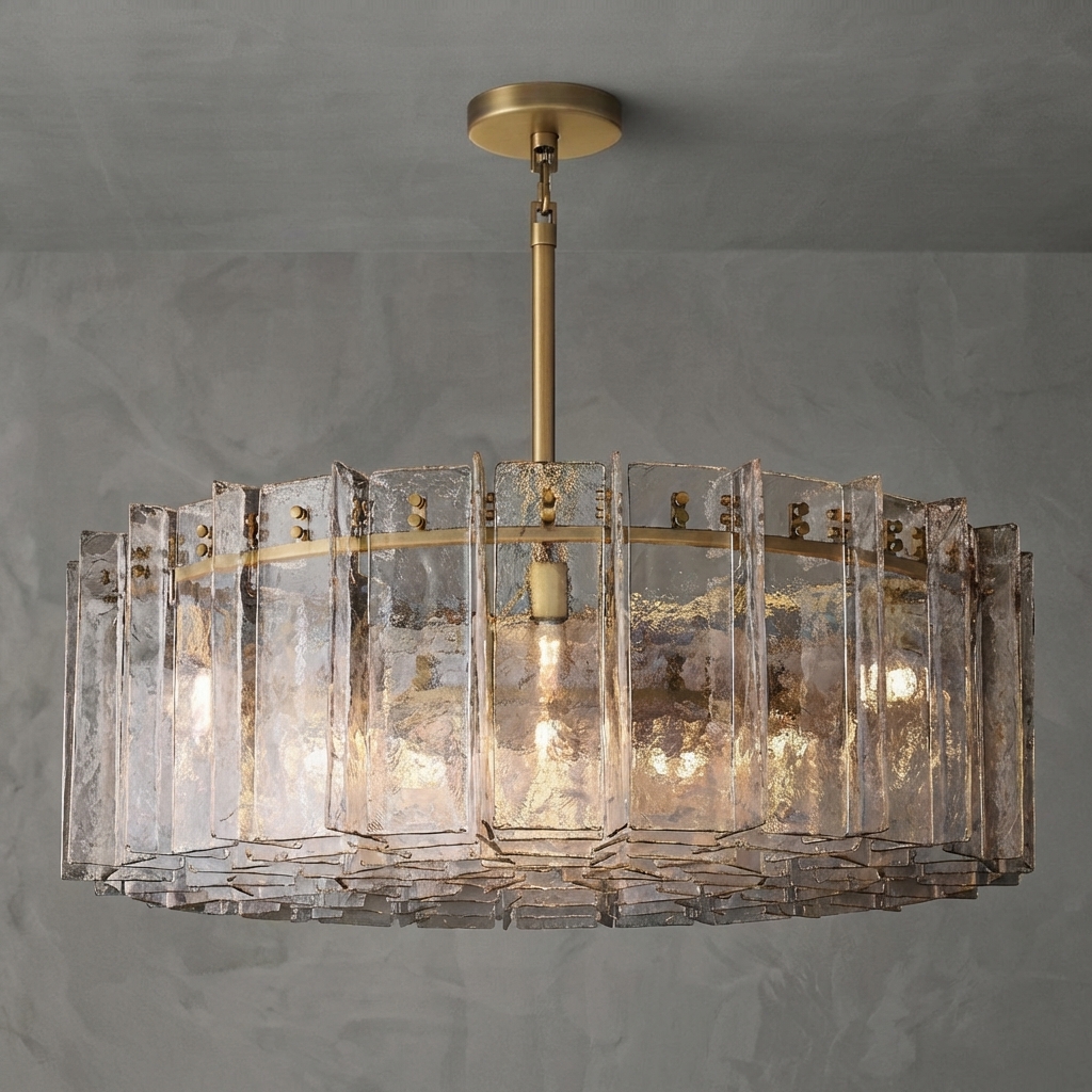 Glacière Round Chandelier 48‘’