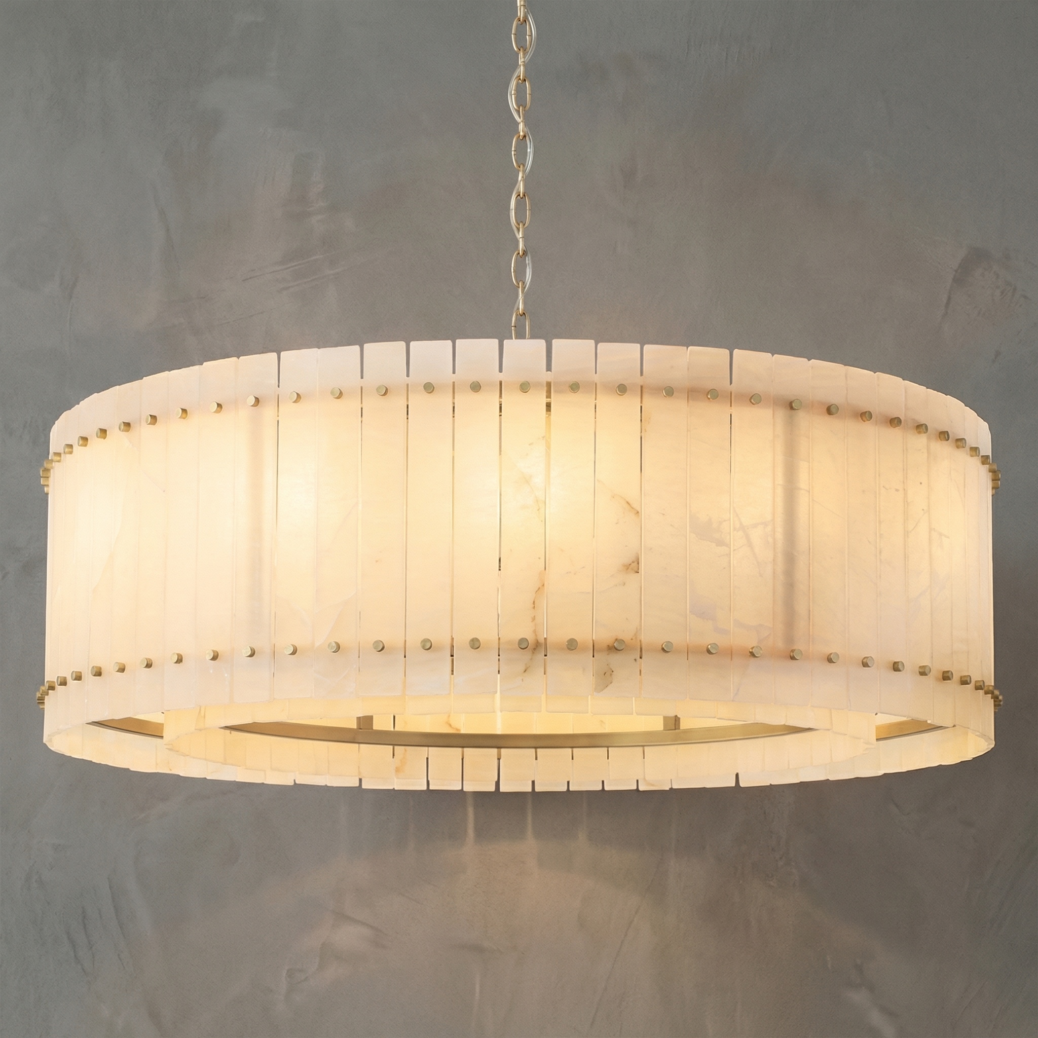 Pietra Viva Round Chandelier 48" Backup