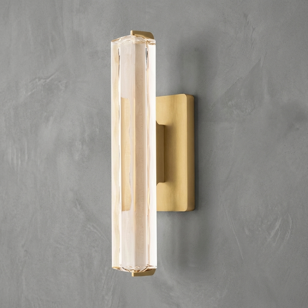 Colonne Single Sconce 15'' 19'' 25''H