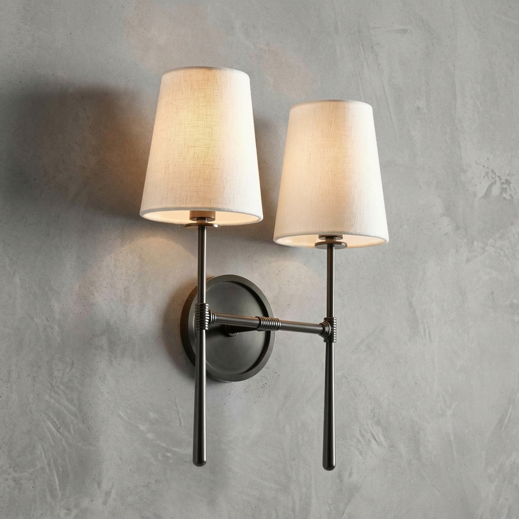 Abat-Jour 2-Light Wall Sconce