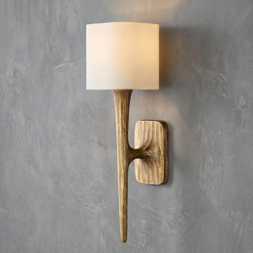 Forgeron Shaded Wall Sconce 22"H