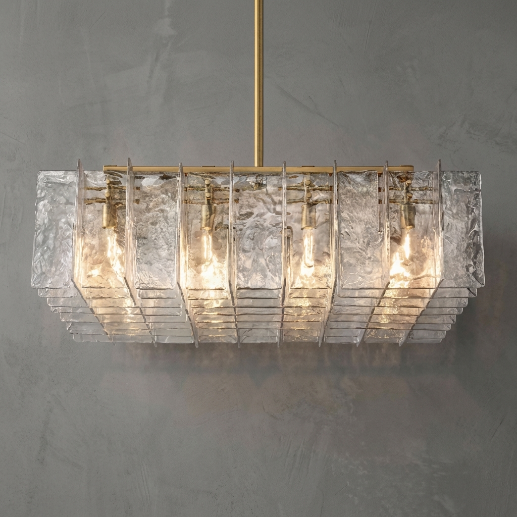 Glacière Square Chandelier 48"