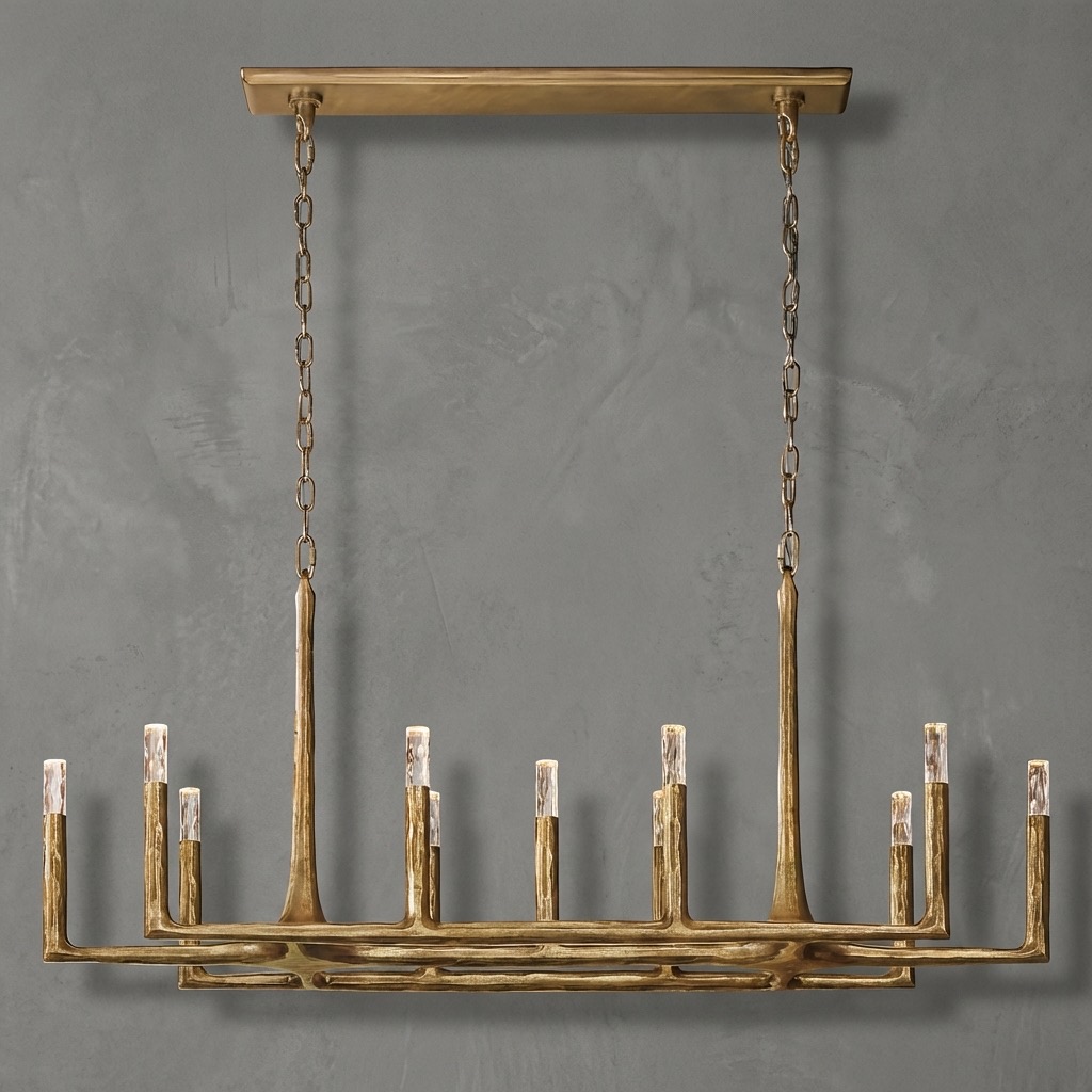 Forgeron Linear Chandelier 54"