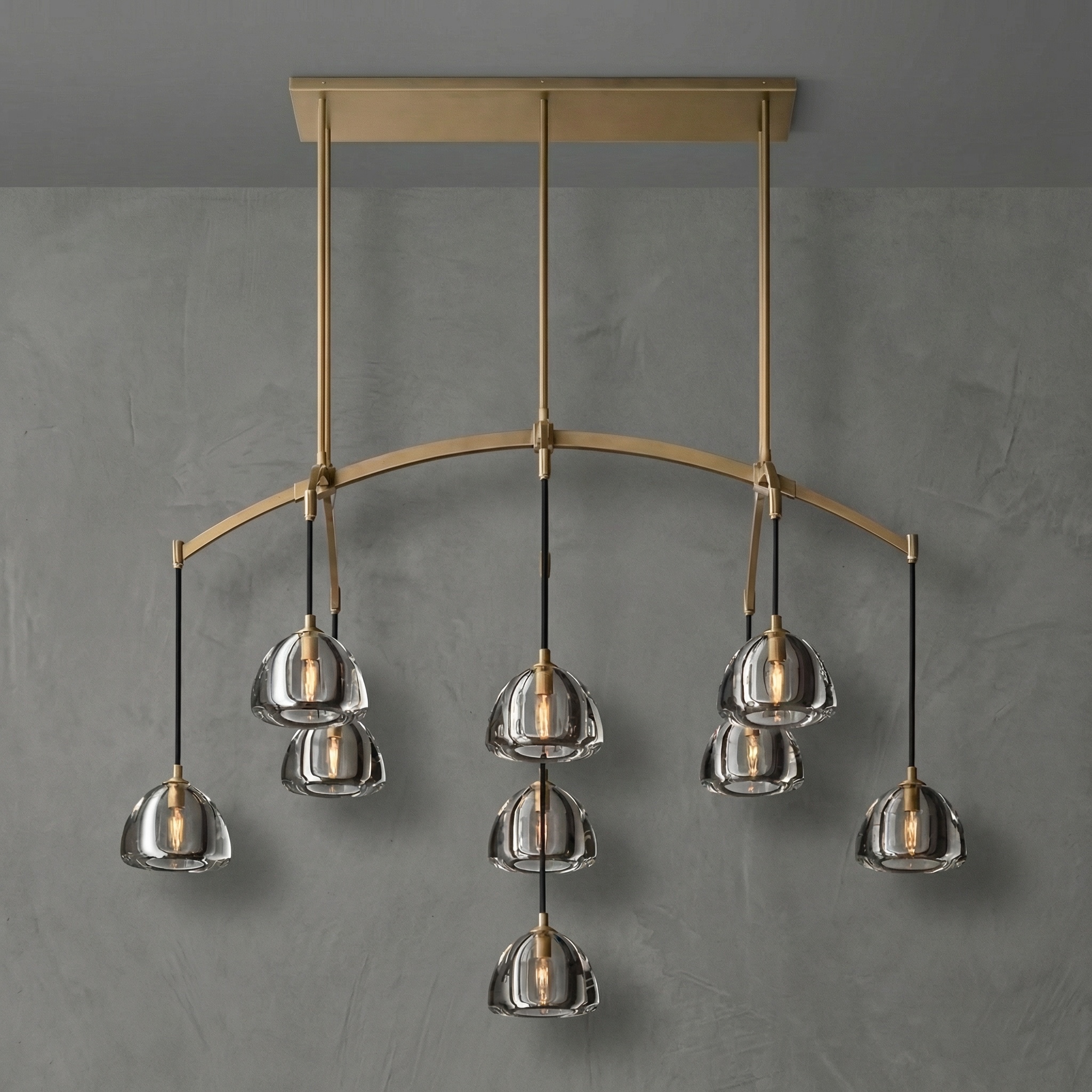 Cascada Linear Chandelier 54''