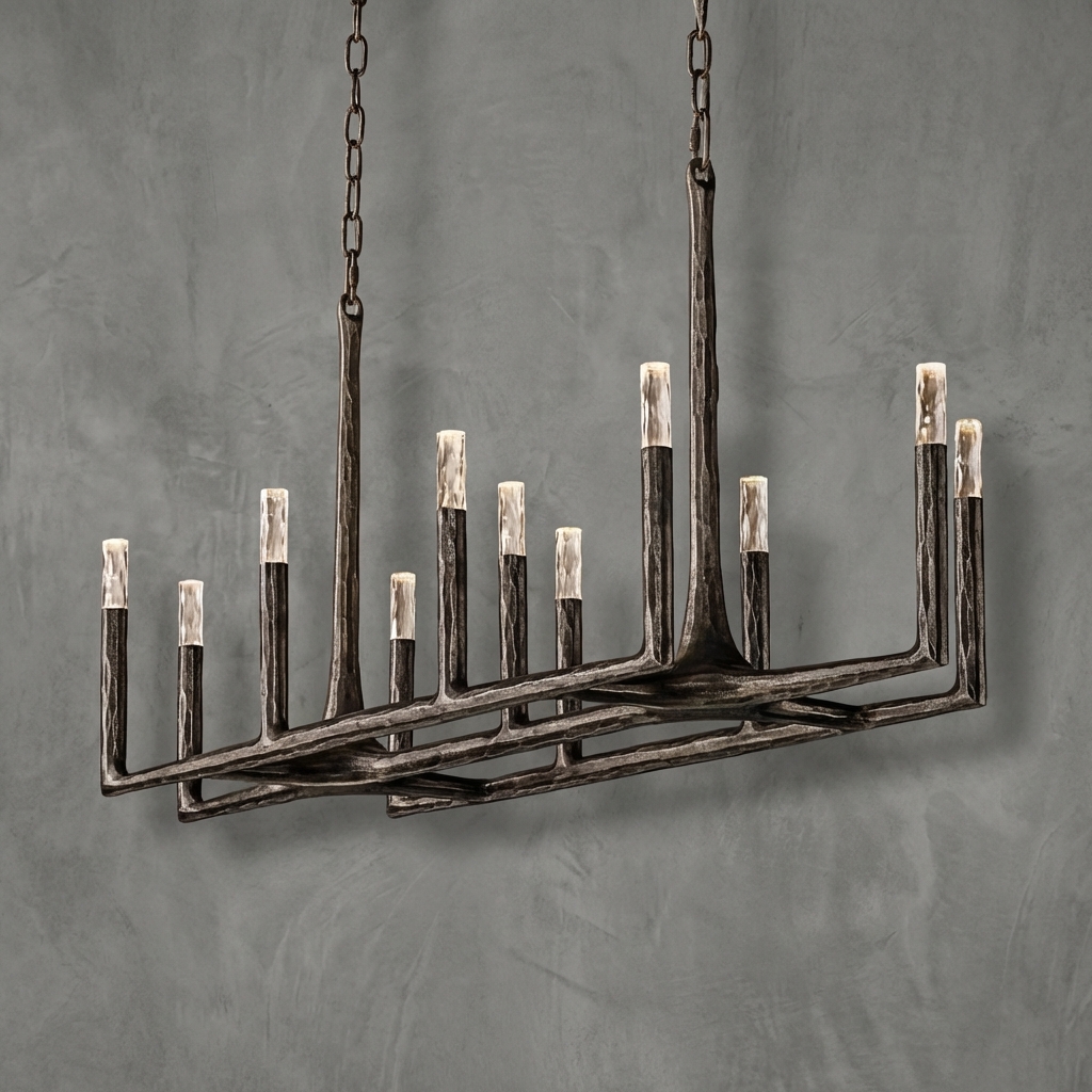 Forgeron Linear Chandelier 54"
