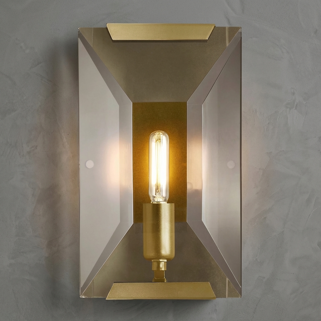 Cassette Wall Sconce 10" 32"H