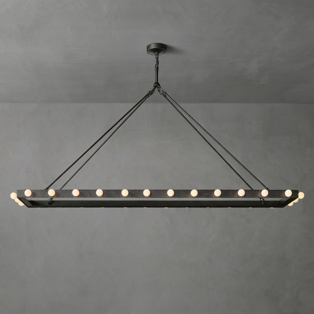 Orbière Linear Chandelier 72"