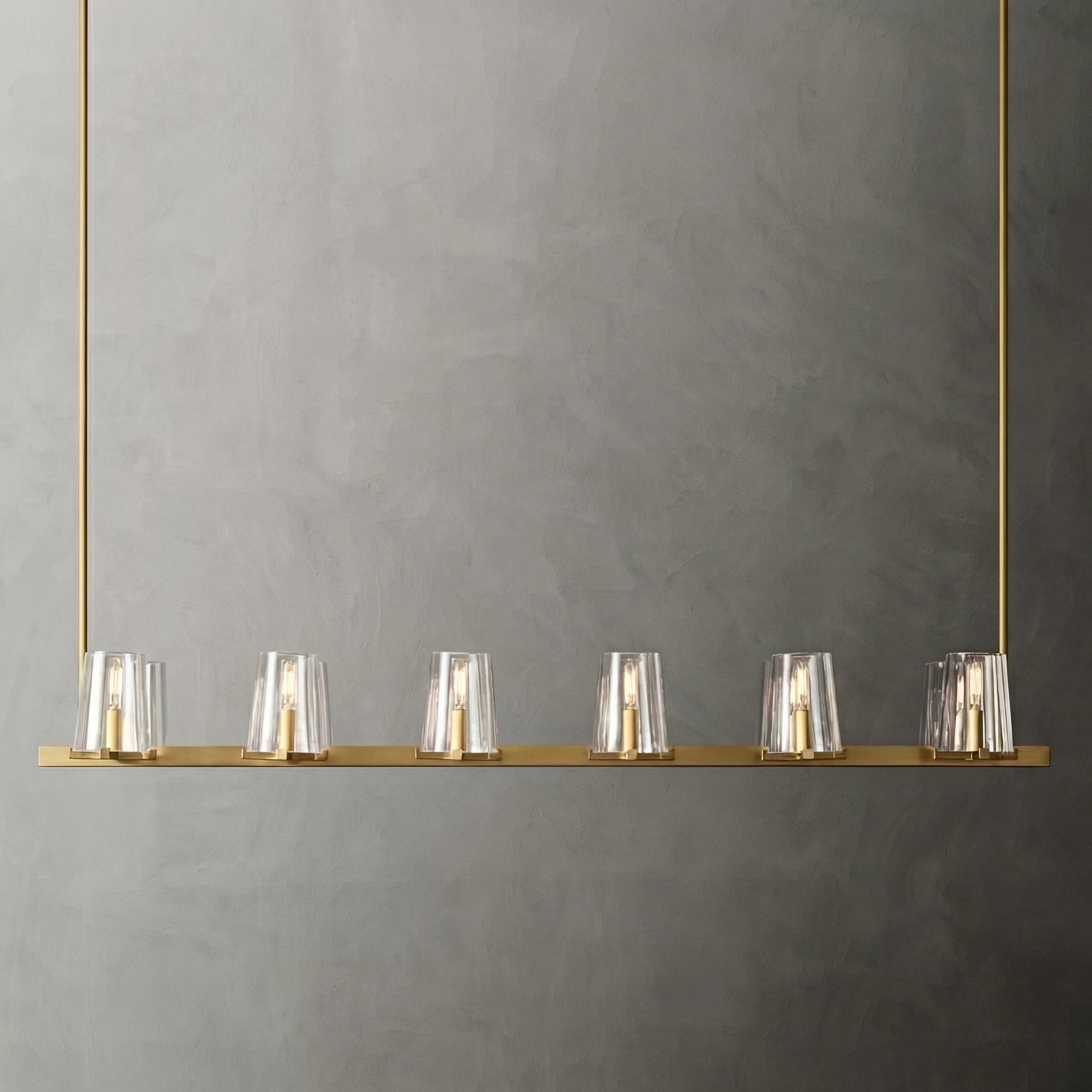 Calice Linear Chandelier 60"