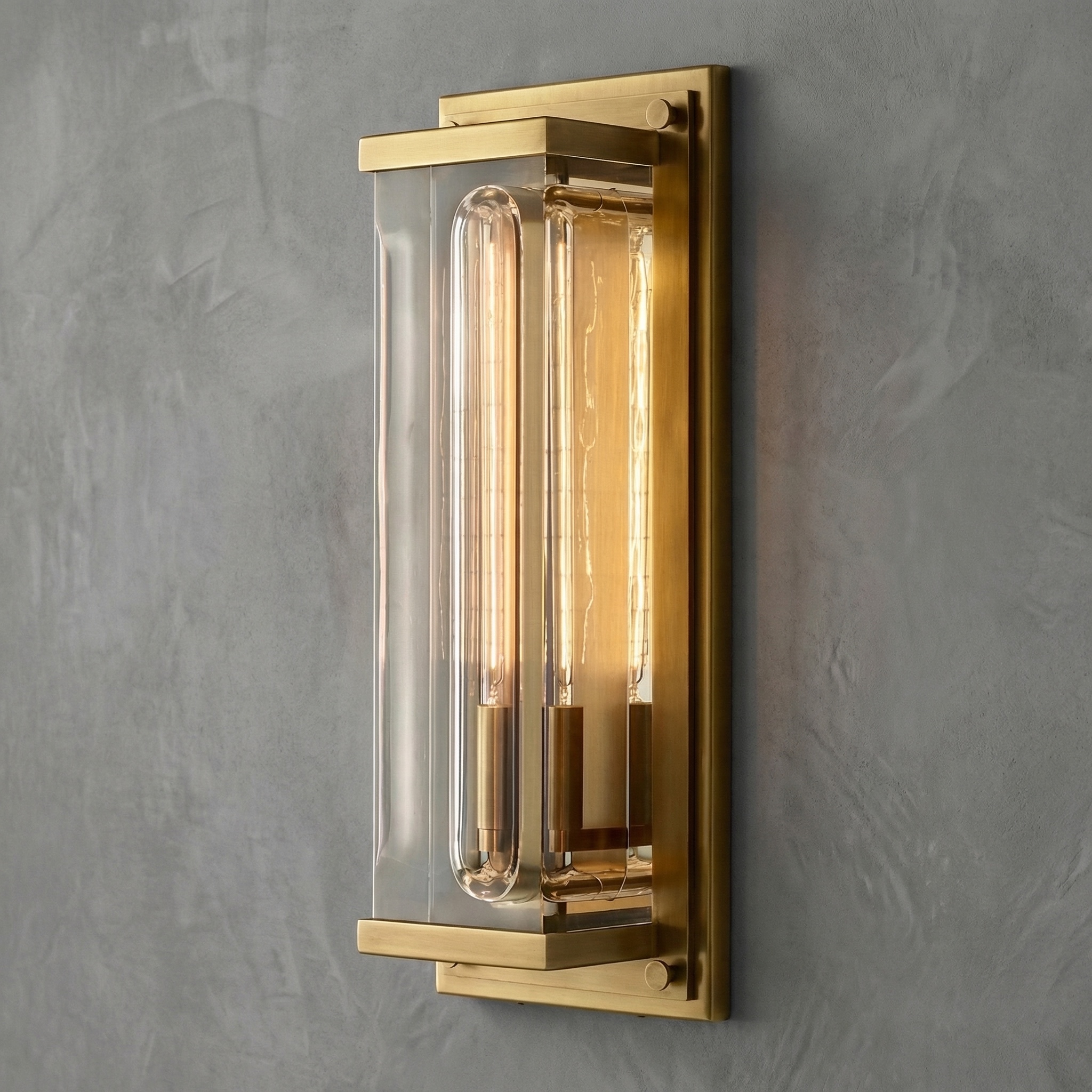Cilindra Grand Rectangular Sconce
