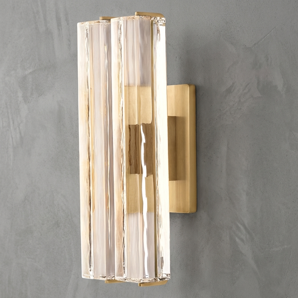 Colonne Double Sconce 15'' 19'' 25''H