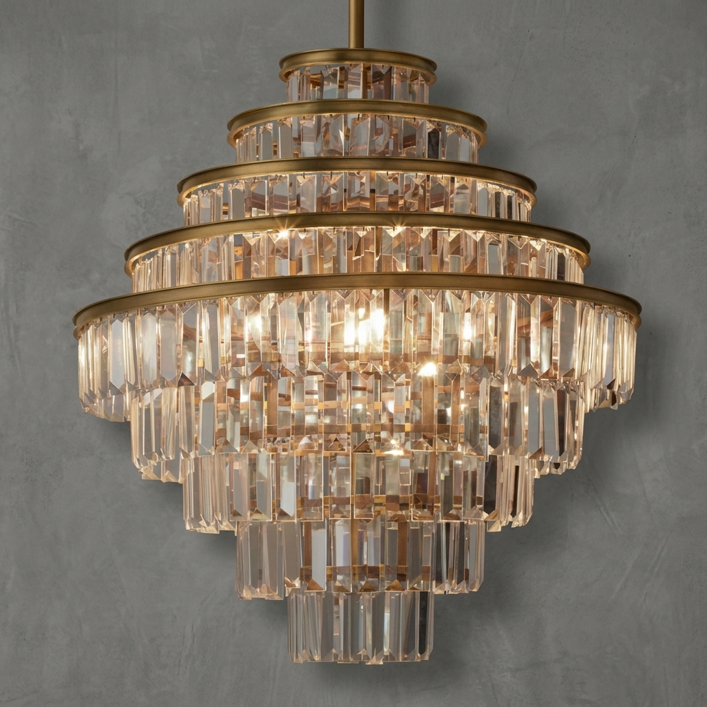 Prismaire Medium Pendant  22''D