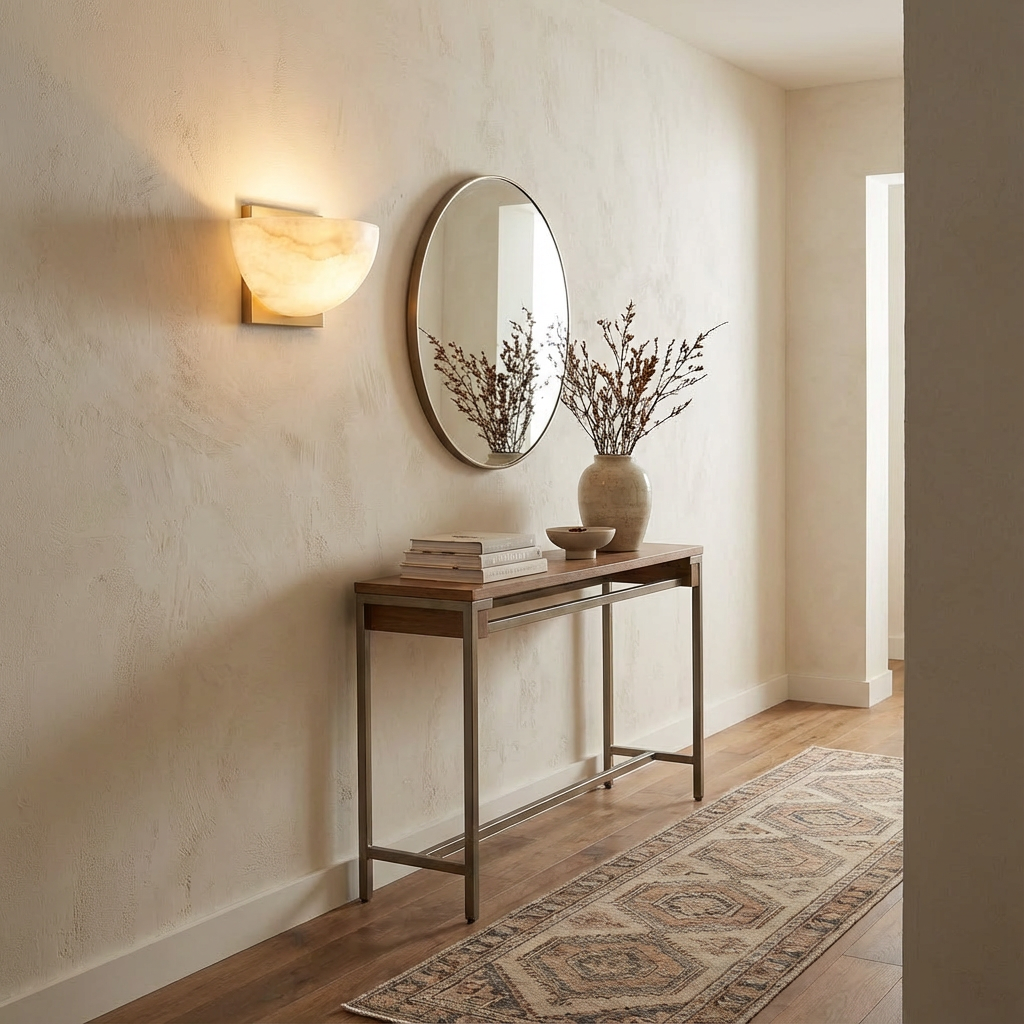 Windham Alabaster Sconce (13")