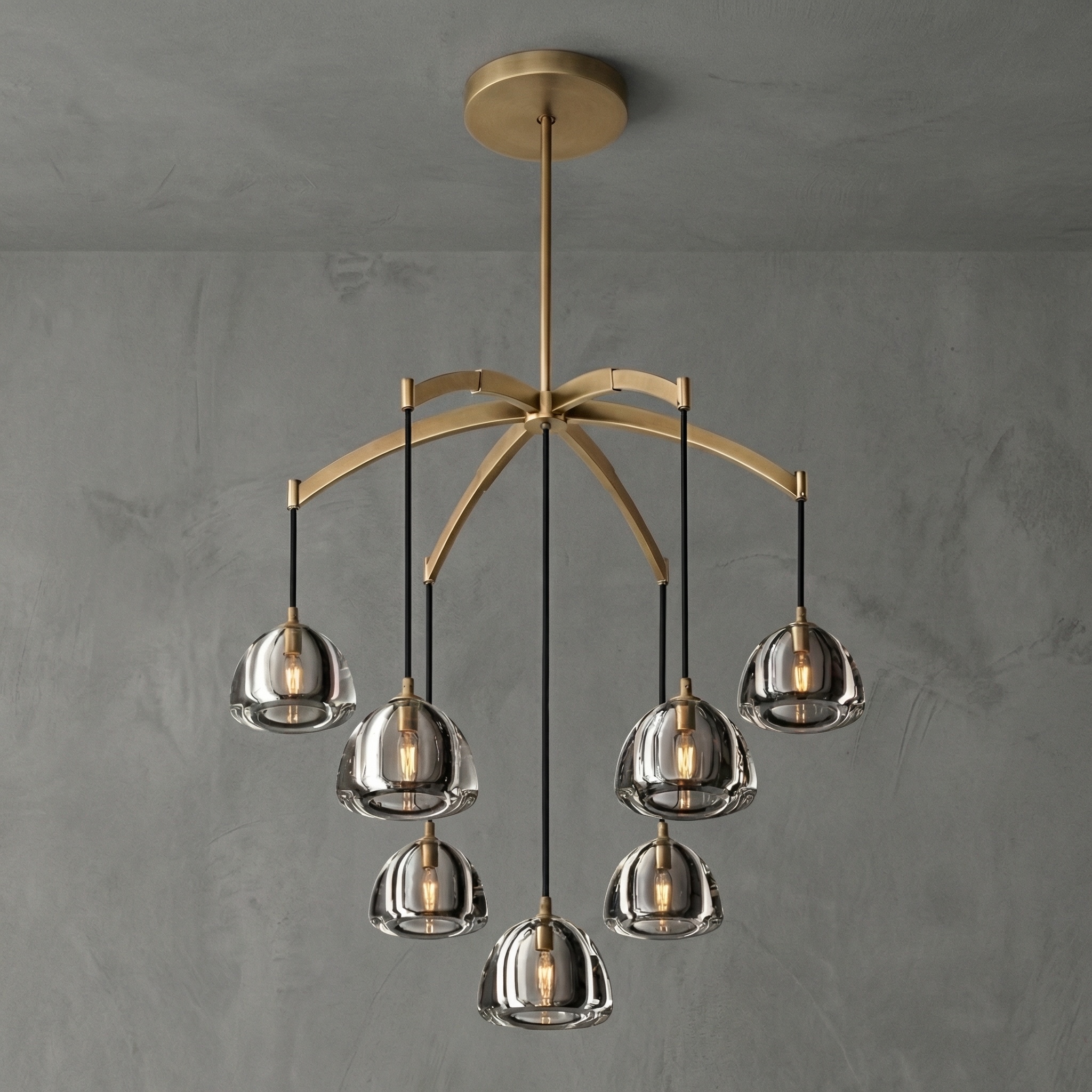 Cascada Round Chandelier 36"